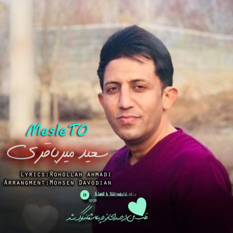 دانلود آهنگ سعید میرباقری مثل تو